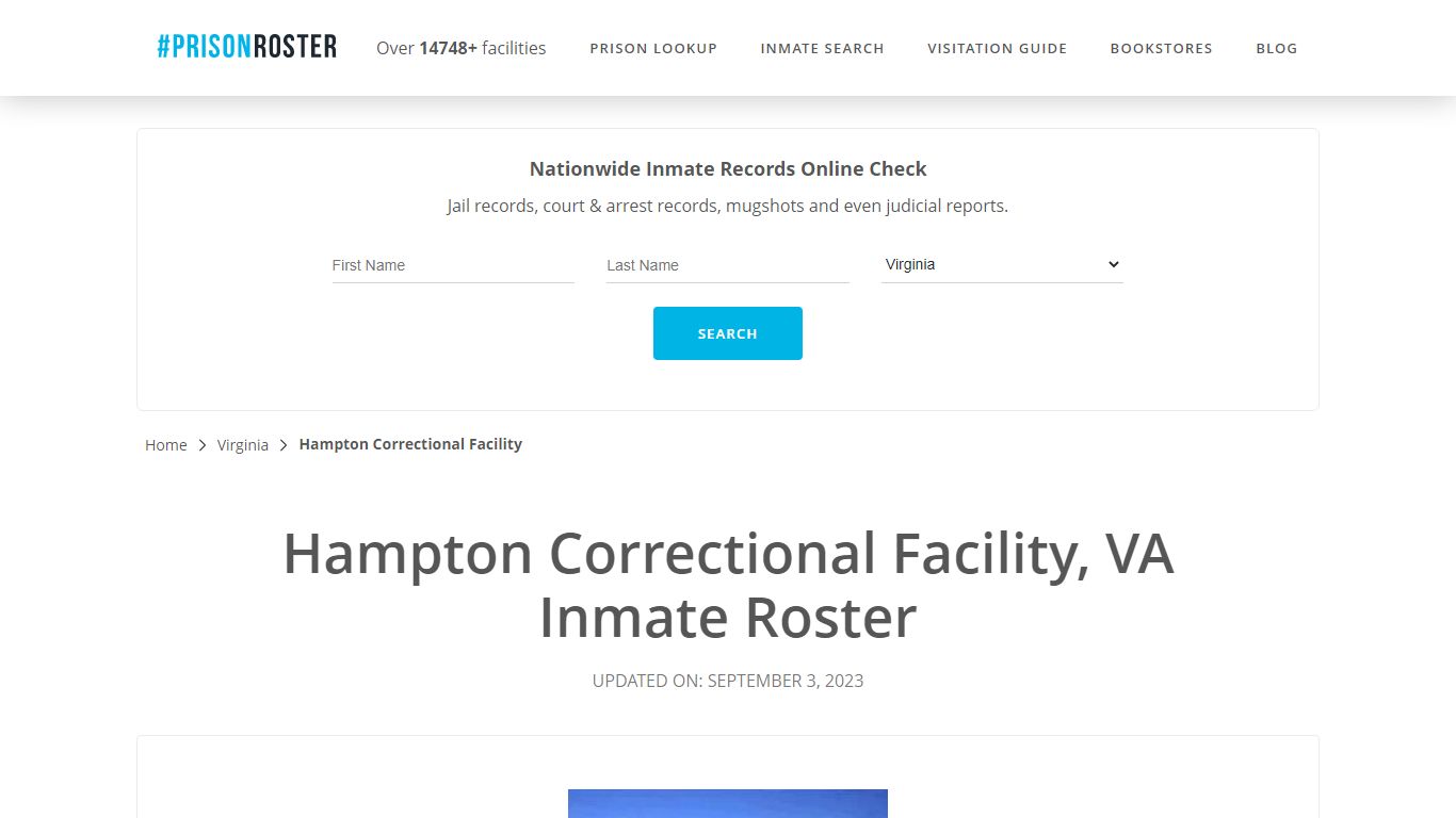 Hampton Correctional Facility, VA Inmate Roster - Prisonroster
